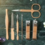 7 in 1 Premium Manicure Pedicure Grooming Kit (Mix Design) - Image 7