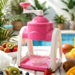 Manual Ice Crusher Machine (1 Set Pink Color) - Image 7