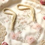 Luxury Floral Beaded Curtain Tieback (1 Pc) - Image 3