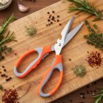 Heavy Duty Multipurpose Stainless Steel Kitchen Scissors (1 Pc) - Image 5