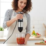 Stainless Steel Handheld Emulsion Blender With Four-blade Blade (300W / 1 Pc) - Image 3