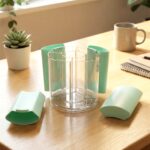 Multipurpose 5 Compartment Rotating Pen Holder (1 Pc) - Image 7