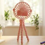 Portable Rechargeable LED Light Fan with Flexible Tripod Stand (1 Pc) - Image 9