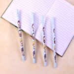 Cartoon Printed Pencil Set for Kids – Cute School Writing Pencils (4 Pc) - Image 5