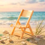 Mini Chair Shape Mobile Stand Holder (1 Pc / Peach Color) - Image 5