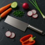 Professional-Grade Stainless Steel Vegetable Cleaver Knife 1 Pc - Image 3