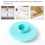 Flexible Silicone Sink Drain Cover & Hair Catcher Strainer (1 Pc) - Image 7