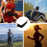 Stretchable Elbow Support Compression Sleeves (1 Pair) - Image 4