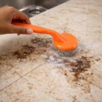 Heavy Duty Cleaning Scrubber Set with Long Handle (1 Set) - Image 6