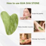Facial Face Roller & Gua Sha Massage Set (1 Set) - Image 4