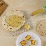 Kitchen Square Stainless Steel Roaster Jali, Barbecue Grill with Wooden Handle - Image 5