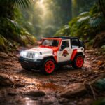 Kids Dinosaur Hunter Off-Road Friction Powered Toy Jeep Car (1 Pc) - Image 7