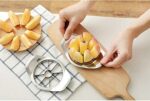 Stainless Steel Apple Cutter / Slicer with 8 Blades and Handle - Image 6