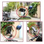 Full Metal Bike Mobile Holder for Scooty