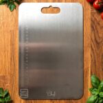 Large Stainless Steel Chopping Cutting Board (1 Pc) - Image 7