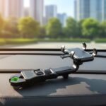 360 Degree Adjustable Rearview Mirror Car Mobile Phone Holder (1 Pc) - Image 4