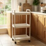 3 Layer Multipurpose Rolling Storage Trolley (1 Pc) - Image 7