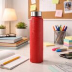 1000 ML Stainless Steel Water Bottle Red Color (1 Pc) - Image 7