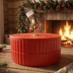 2 Layer Multipurpose Decorative Dry Fruit and Snack Serving Tray (1 Pc) - Image 8