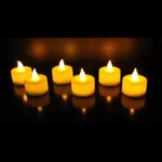 Festival Decorative - LED Tealight Candles, Diwali (White, 24 Pcs) - Image 3