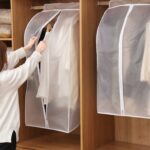 Extra-Long Hanging Garment Storage Cover (110 × 50 cm, 1 Pc) - Image 3