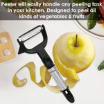 2-in-1 Double Julienne and Vegetable Peeler - Image 8
