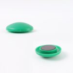 Green Board Magnets Circular Plastic Buttons (1 Pc) - Image 5