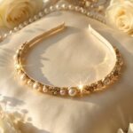 Premium Pearl & Crystal Embellished Hair Band (1 Pc) - Image 5