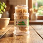 Premium Wooden Toothpick Jar Pack (1 Set) - Image 6
