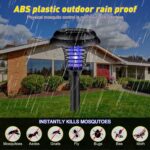 Big Garden Lighting UV LED Solar Powered Mosquito Trap and Bug Zapper (1 Pc) - Image 8