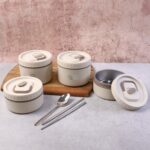 Bento Style Lunch Box Set with Multiple Containers & Carry Bag - Image 4