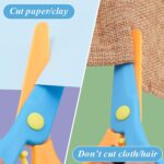 Child-Safe Plastic Safety Scissors for Kids (1 Pc) - Image 3