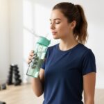 Motivational Water Bottle with Time Marker and Flip Top Lid (1000 ML) - Image 5