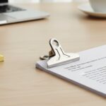 Heavy Duty Metal Paper Clamp Clips (4 Pc) - Image 7