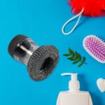 Soap Dispensing Dish Brush (1 Pc): Palm Brush, Kitchen Cleaning - Image 3