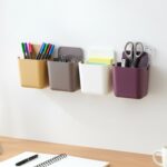 Multipurpose Plastic Wall Mounted Remote & Mobile Holder Stand – (Pack of 4 / Mix Color) - Image 4