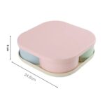 Large Compartment Box | Creative Divided Food Fruit Plate - Image 6