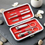 7 in 1 Stainless Steel Manicure Pedicure Grooming Kit - Image 3