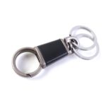 Premium Dual Ring Metal Key Holder with Rotating Swivel (1 Pc) - Image 4