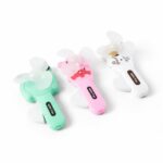 Cute Mini Handheld Fan (1 Pc, Mix Color & Design) - Image 5