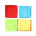 Microfiber Cleaning Cloths 4 Pc Set, Multipurpose Cleaning Towel Napkin - Image 5