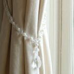 Luxury Crystal and Pearl Beaded Curtain Tieback (1 Pc) - Image 3