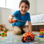 Launcher Bike Racing Toy for Kids with Manual Pull Launcher - Image 7