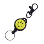 Smiley Face Retractable Keychain (1 Pc) - Image 5