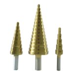 3X Large HSS Steel Step Cone Drill Titanium Bit Set Hole Cutter (4-32, 4-20, 4-12mm) - Image 4