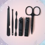 6 in 1 Professional Manicure & Pedicure Grooming Tool Set - Image 7