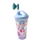 Unicorn Water Bottle with Straw & Lid for Kids (Without Light) - Image 7