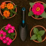 Plastic Heavy Duty Garden Hand Trowel with Measurement Marks (1 Pc / Mix Color) - Image 5