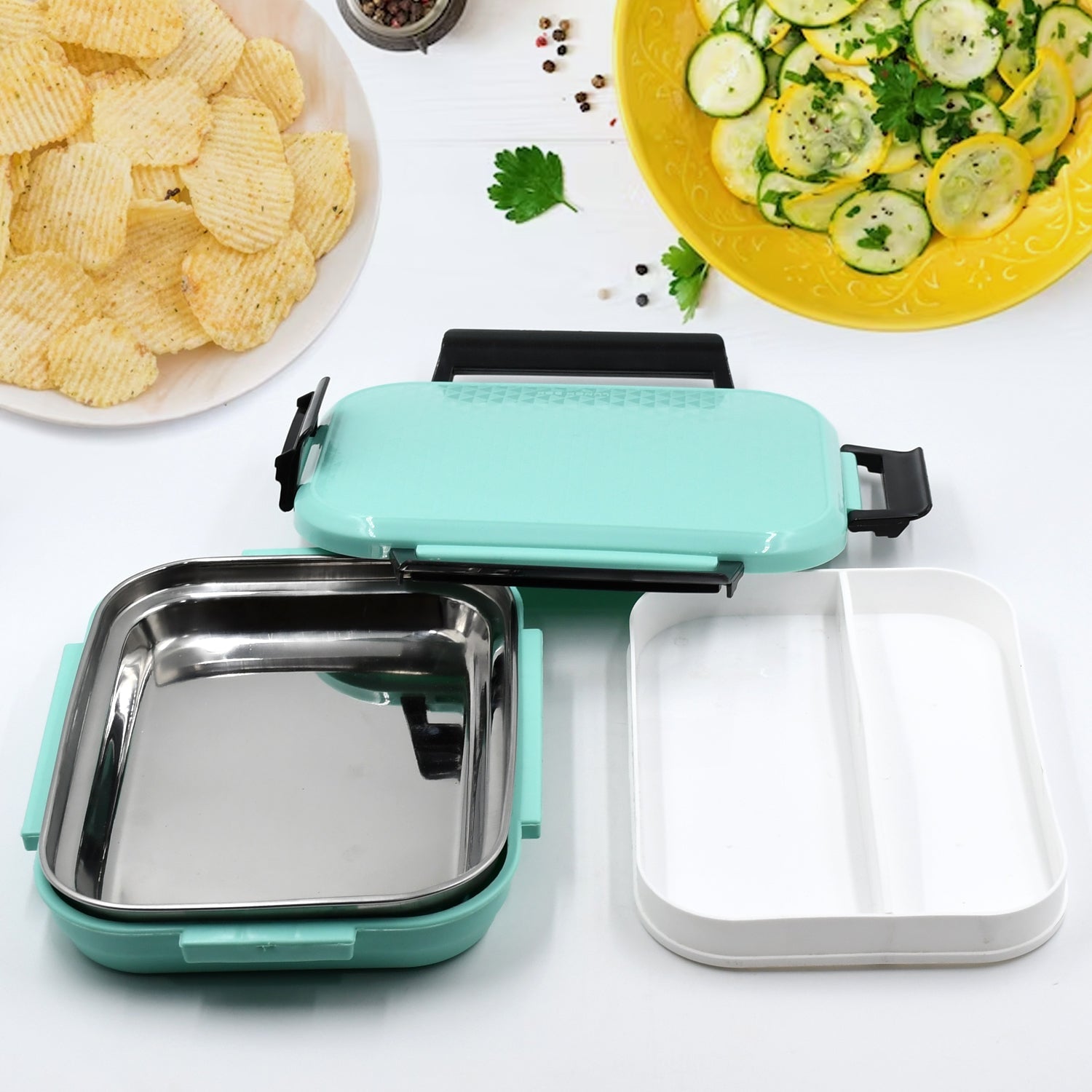 05_89f8459b-5178-4818-a2a6-36a5b916d68a.jpg Leakproof Lunch Box Set: School & Outdoor Meals (Insulated) - Image 1