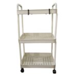 3 Layer Multipurpose Rolling Storage Trolley (1 Pc) - Image 5